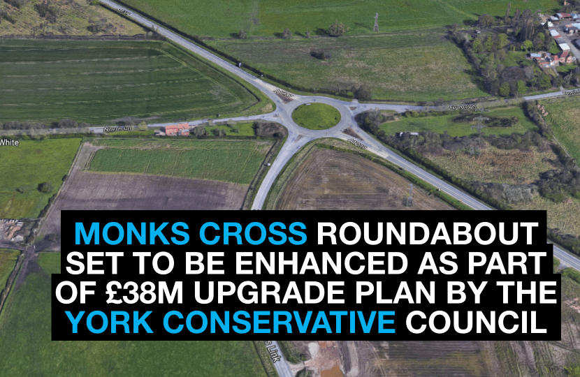 Monks Cross Roundabout