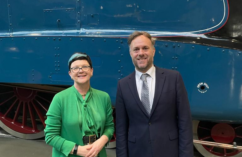 Julian Sturdy and Baroness Neville Rolfe