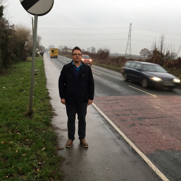 Councillor Paul Doughty speed restrictions