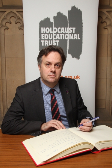 Julian Sturdy MP signs Book of Commitment ahead of Holocaust Memorial Day