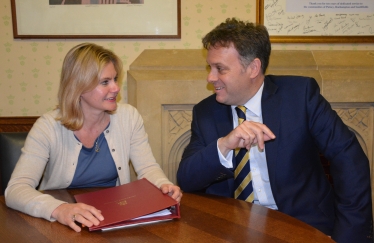 justine greening julian sturdy