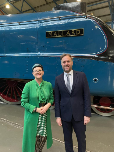 Julian Sturdy and Baroness Neville Rolfe